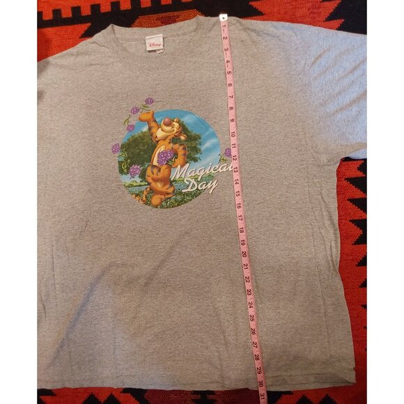 Disney Store Unisex Plus-size Tiger Magical Day Tee Shirt Gray. 2X - Picture 7 of 11